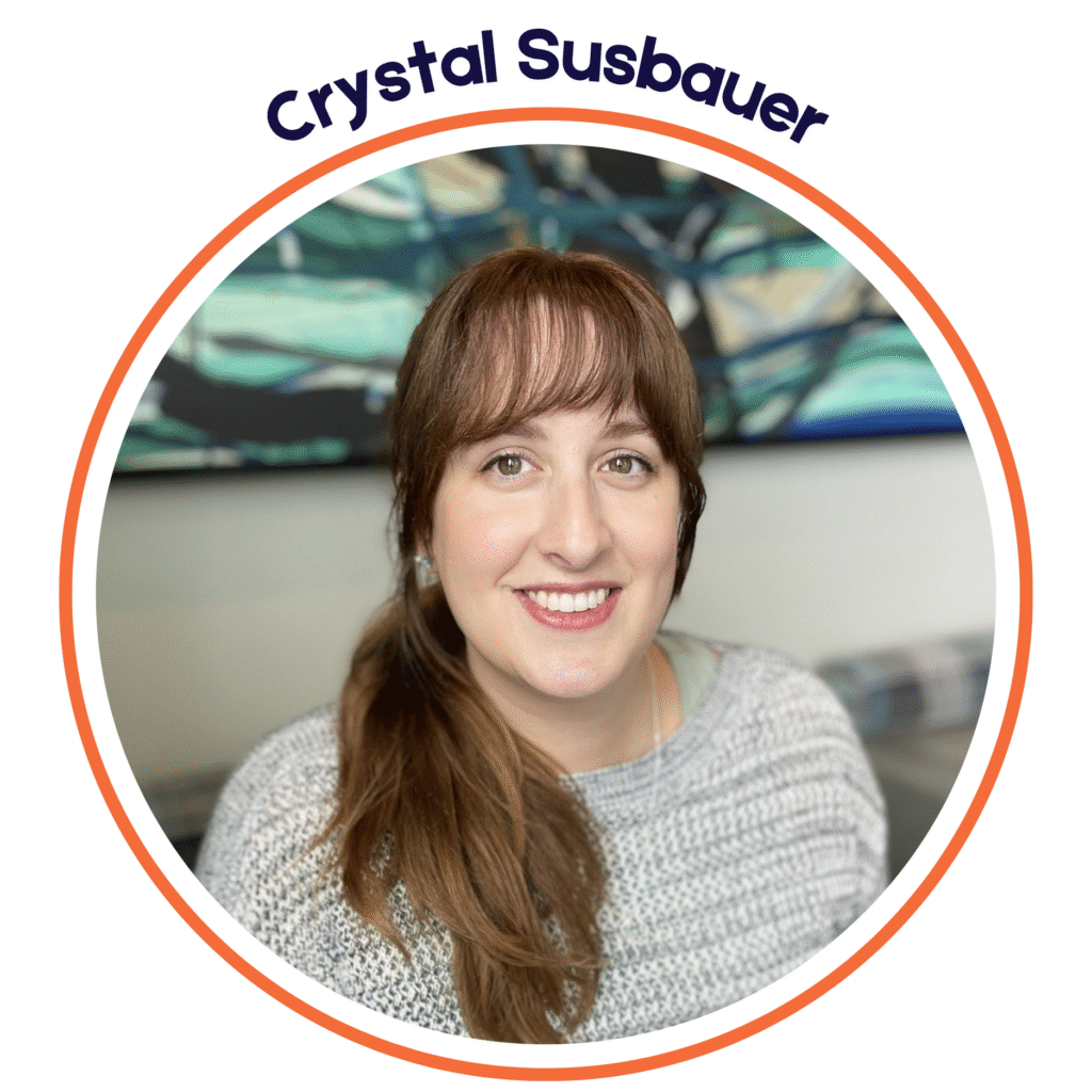 Crystal Susbauer, clinical intern at the Phoenix Center