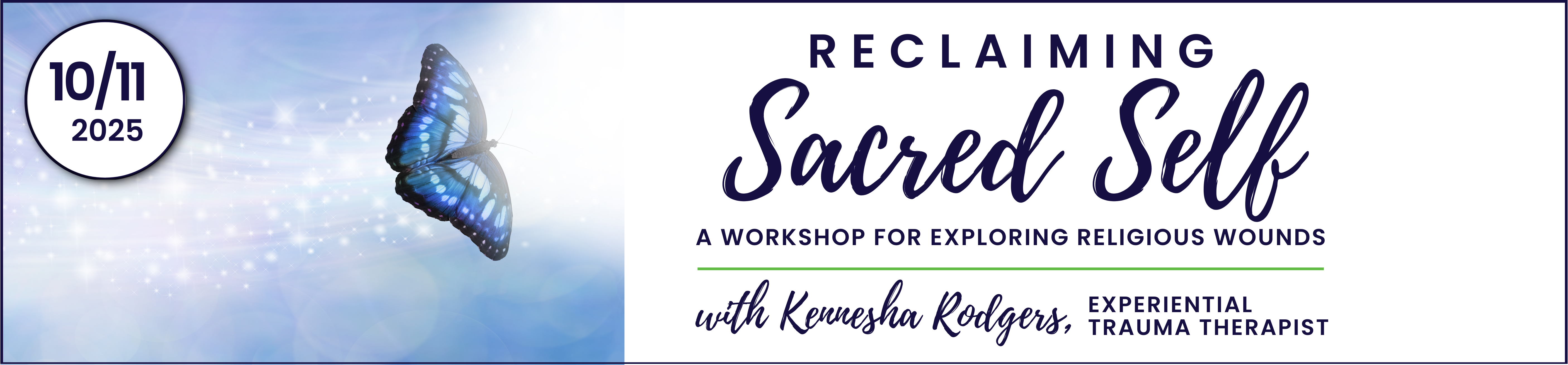 Reclaiming Sacred Self: A Workshop for Exploring Religious Wounds with Kennesha Rodgers