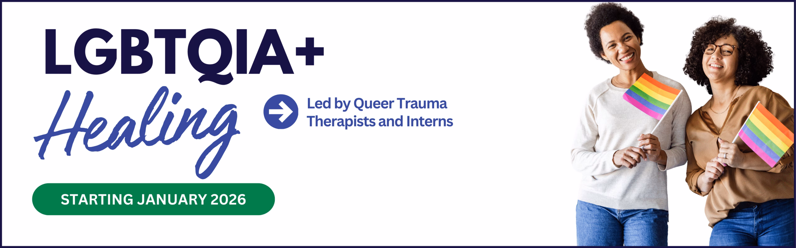 LGBTQIA+ Therapy Group near Philadelphia and Delaware County, PA